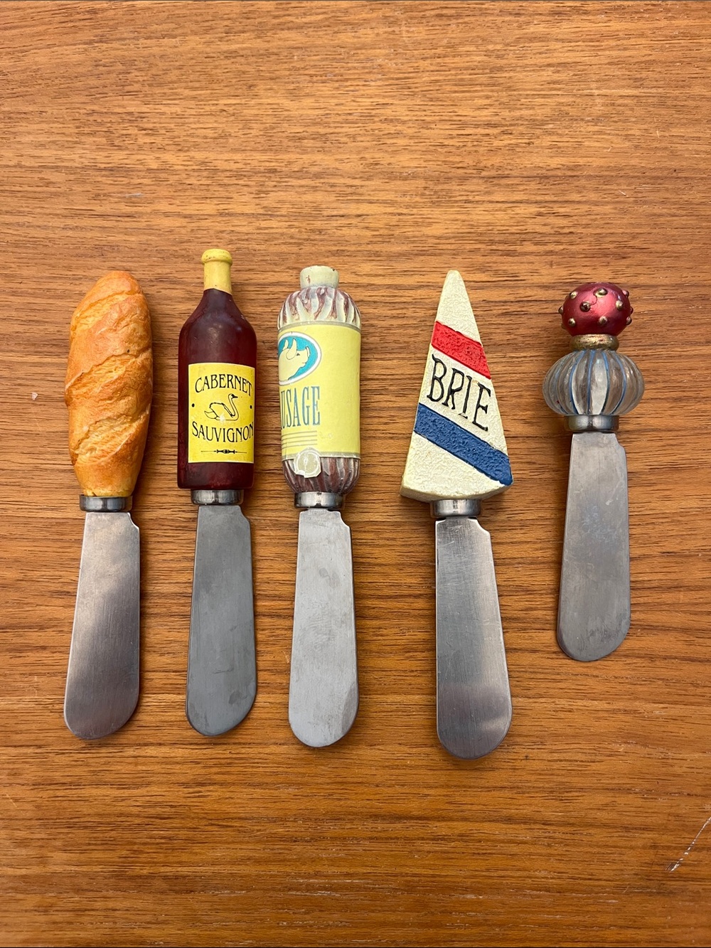 Knobler Stainless Steel Cheese Spreaders